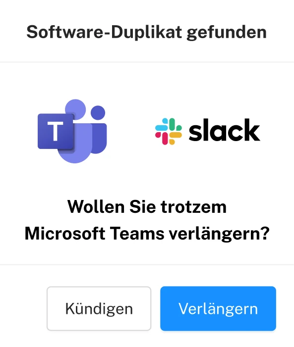 Doppelte Softwarelizenzen