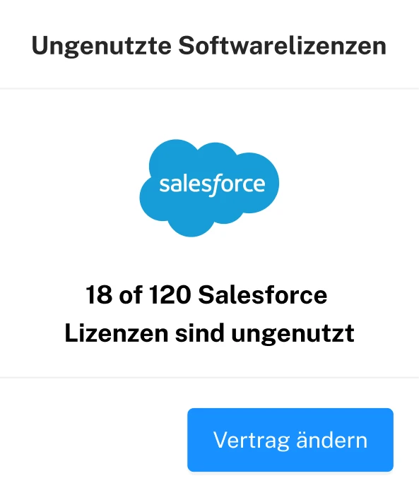 Ungenutzte Softwarelizenzen